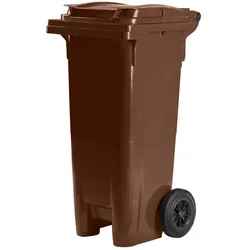 Hardwex Mülltonne 80 l Braun