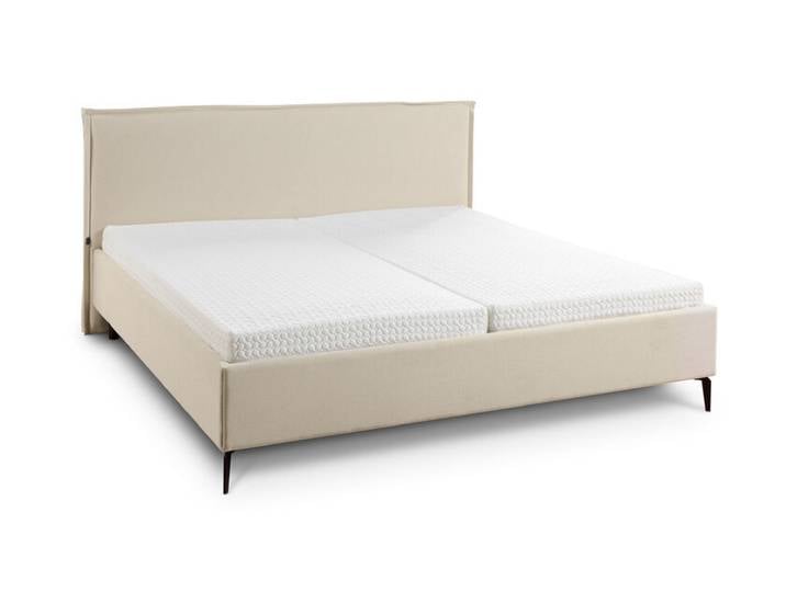 Polsterbett ELOS 180 x 200 cm cremebeige