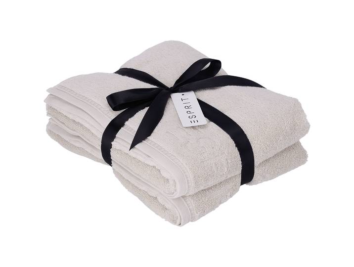 Esprit Duschtuch Daily Solid sand Baumwolle 67 x 140 cm