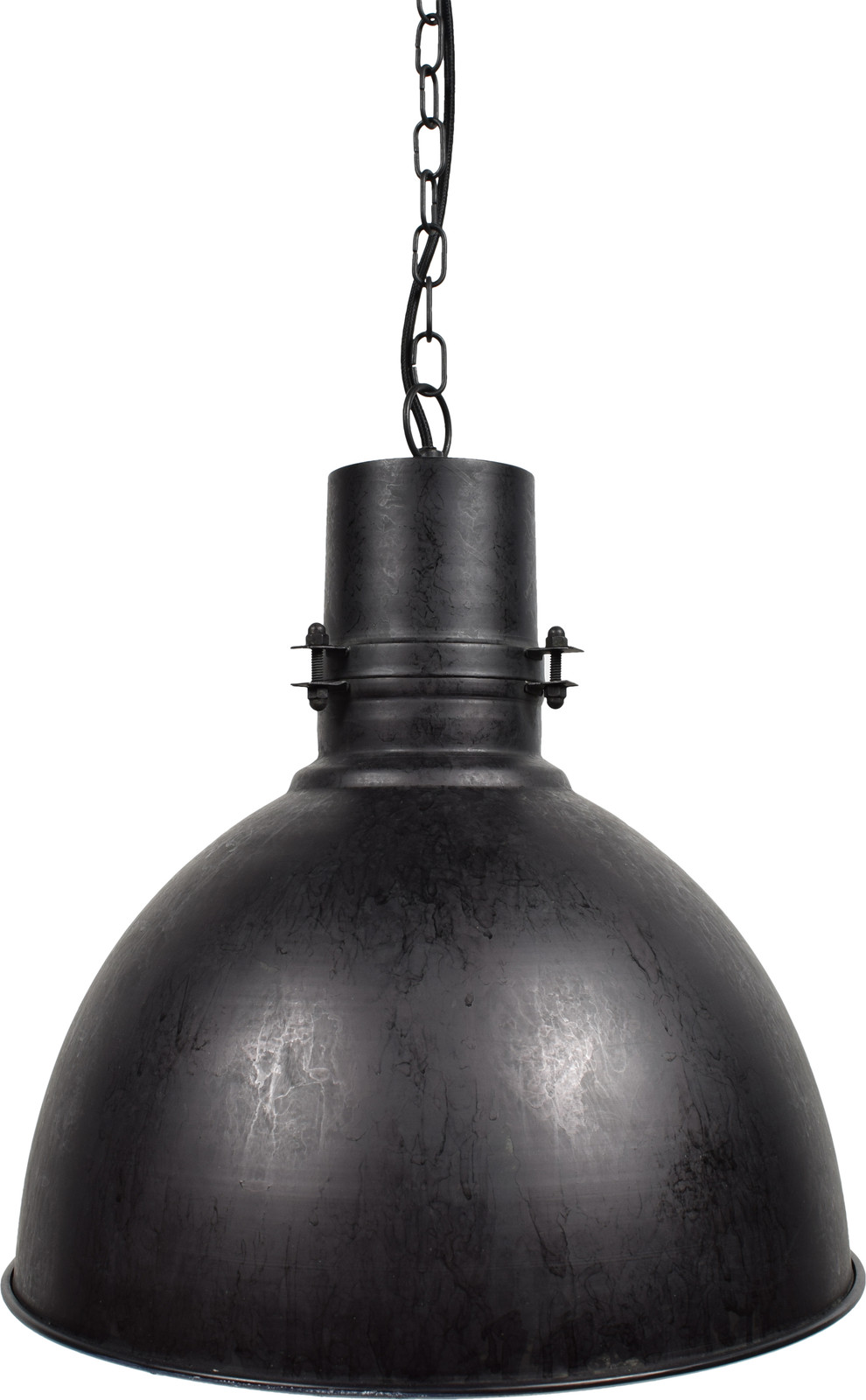 Urban Interiors Industriële Hanglamp Urban Black Metal 40 cm