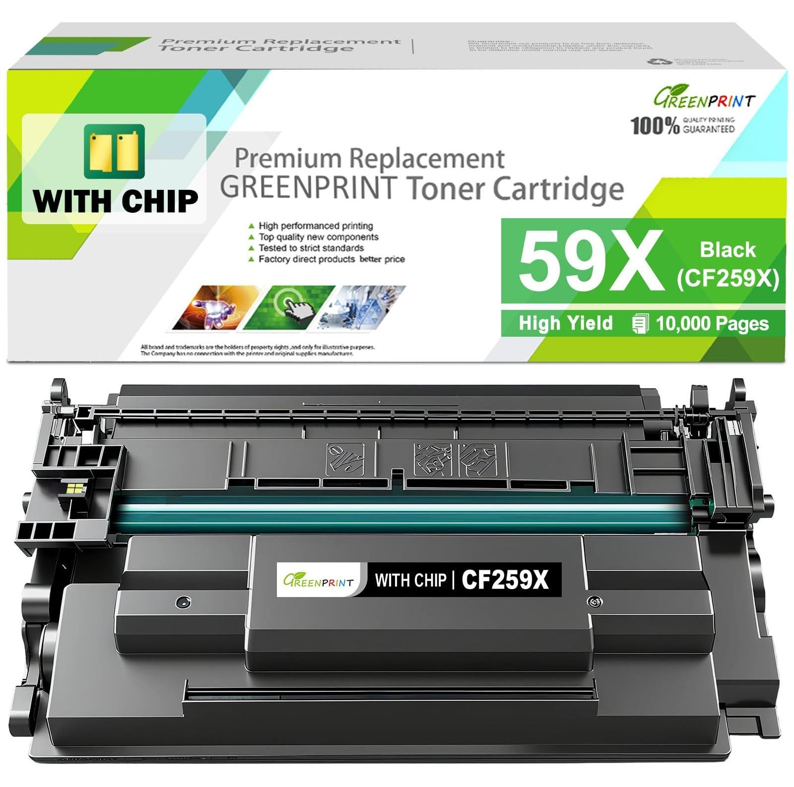 Merkloze Compatibele Toner Cartridge Zwart voor Diverse Printermodellen