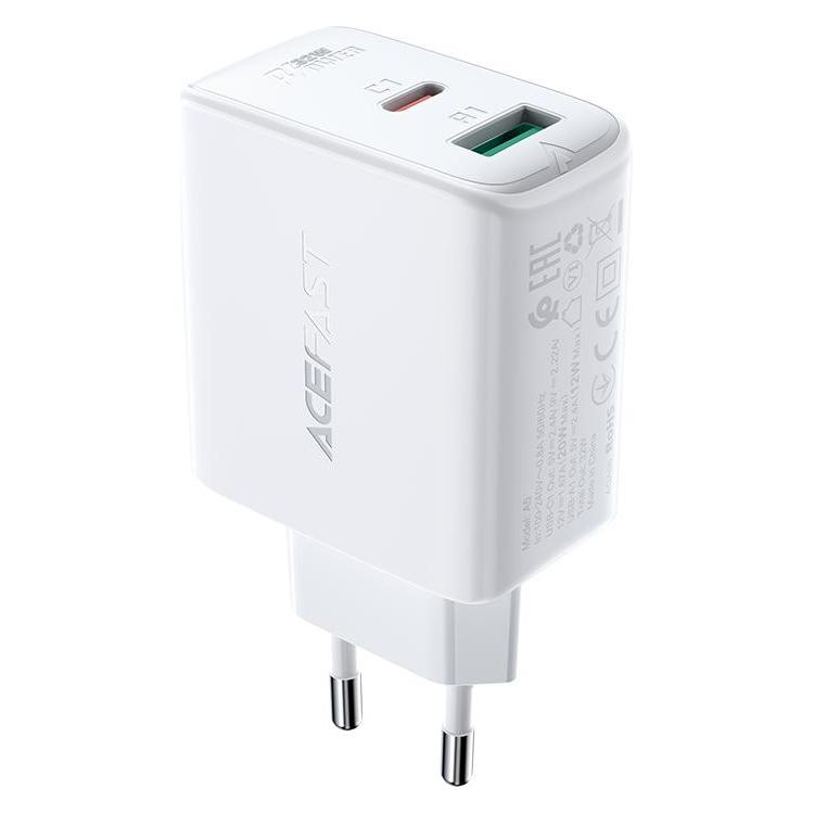 Acefast A5 (32 W, 2 Ports) (A5 white)
