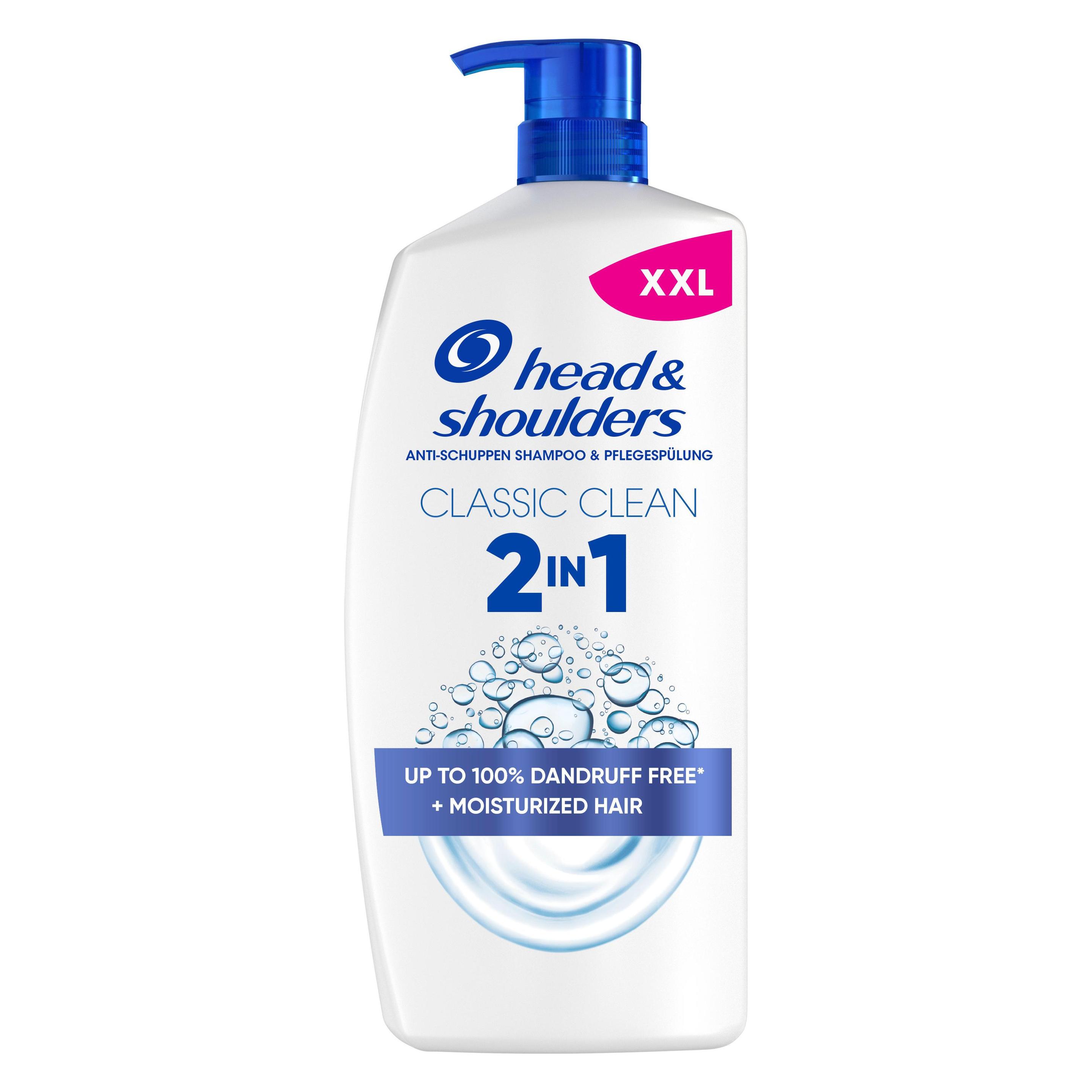Head & Shoulders 2 in 1 Classic Clean (Flüssiges Shampoo, 800 ml) (8700216423359)