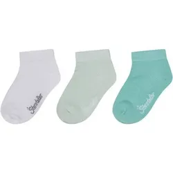 STERNTALER Sneaker Socken 3er-Pack uni, Größe 18 in Grün Grün