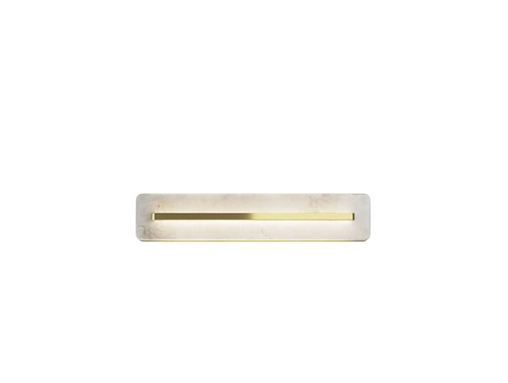 LED Design Wandlampe Albatre Messing Maytoni