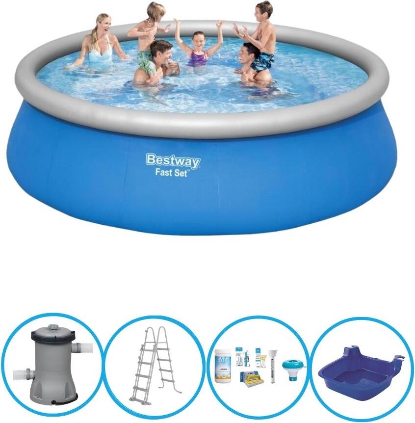 Bestway Pool Fast Set - 457x122 cm - Mit Zubehör