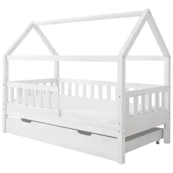 Hausbett Kay ca. 80x160 cm Weiß
