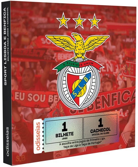 ODISSEIAS BENFICA 1 BILHETE JOGO