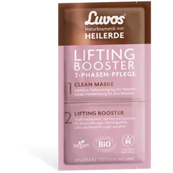LUVOS Heilerde Lifting Booster&Clean Maske 2+7,5ml 1 P