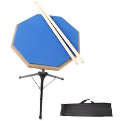No Name V-TONE PDS1 BL Blau Übungs-Drum-Pad, Schlagzeug, Blau