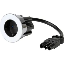Kopp 939702017 VersaDOT - Einbausteckdose, GST-Stecksystem-Stecker, Farbe:weiß