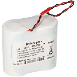 Lithium Batteriepack ER34615M JST SYP-2T Stecker - 3,6V 29Ah