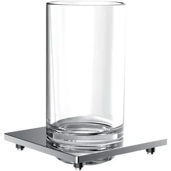 Emco liaison Glashalter für Reling Glasteil klar, chrom, 182000102 182000102