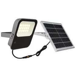 Globo 36487 Solarleuchte Aluminium Druckguss Grau, 1Xled Solarleuchte Aluminium Druckguss Grau, Led