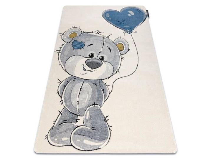 Tapis - RUGSX - PETIT TEDDY - 180x270 cm - Crème - Enfant