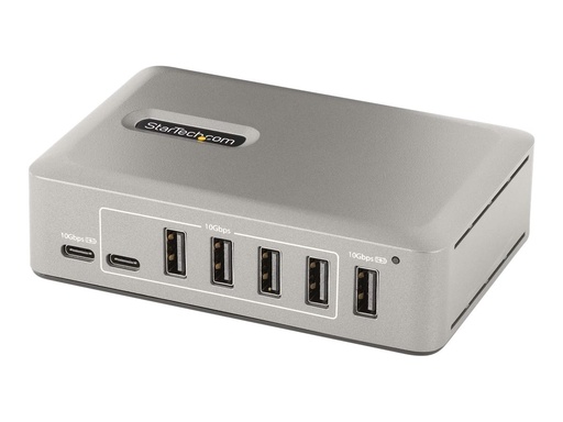 StarTech.com 10-Port USB-C Hub, USB C Verteiler/Splitter (10G8A2CS-USB-C-HUB)