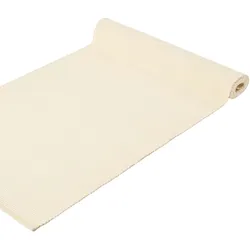 TISCHLÄUFER creme 44/178 cm, 100% Baumwolle