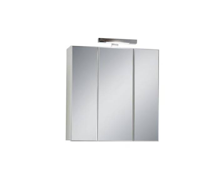 FMD Möbel, 925-003E Zamora 3 Spiegelschrank, Melaminharz beschichtete Spanplatte, Maße 70.0 x 69.0 x 19.0 cm (BHT)