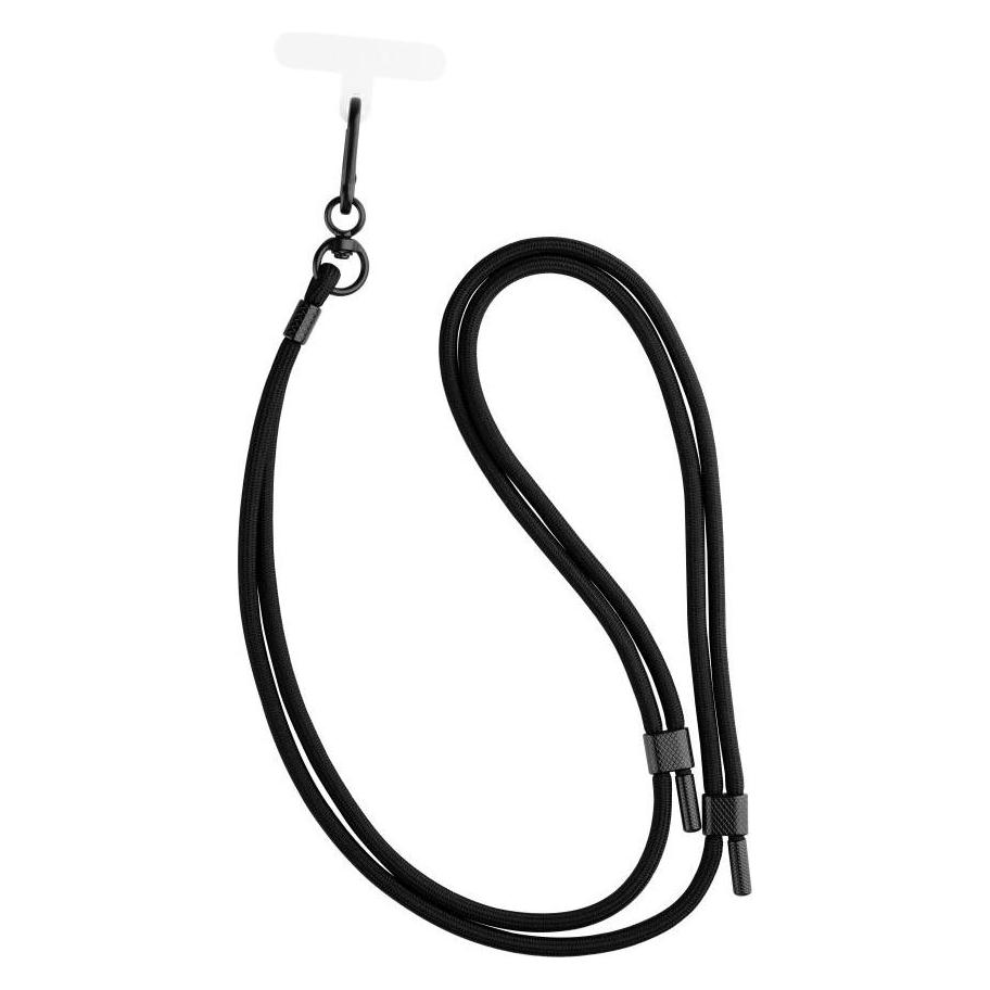 Fixed Universal-Lanyard für Mobiltelefone, schwarz (FIXNU-V-BK)