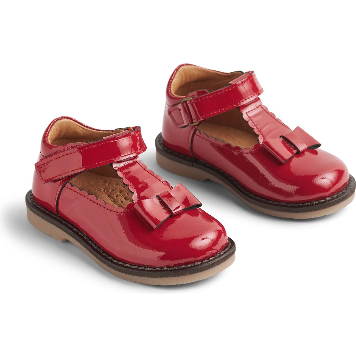 Wheat Mary Jane Lucia red cherry (9697) 19 WF827-03-9697-19