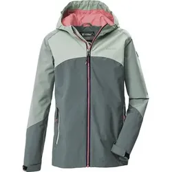 KILLTEC Kinder Funktionsjacke KOS 158 GRLS JCKT, Größe 128 in Grau Grau