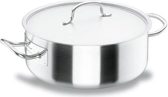 Lacor 50040 Ovenschotel van roestvrij staal, rond, 19,5 liter, 400 mm