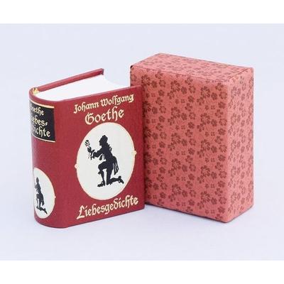 Liebesgedichte, Gebundene Ausgabe von Johann Wolfgang von Goethe, Miniaturbuch, 978-3-86184-225-5