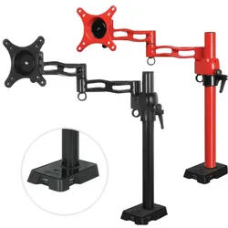 Arctic Z1 Monitor Tischhalterung (Tisch, 27", 10 kg), Monitor Halterung, Rot