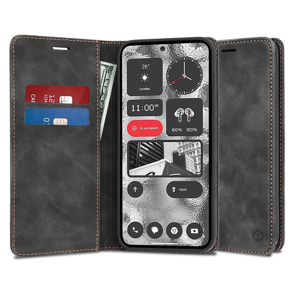 Techsuit - Confy Cover - Nothing Phone (2) - Black (Nothing Phone (2)) (56345883)