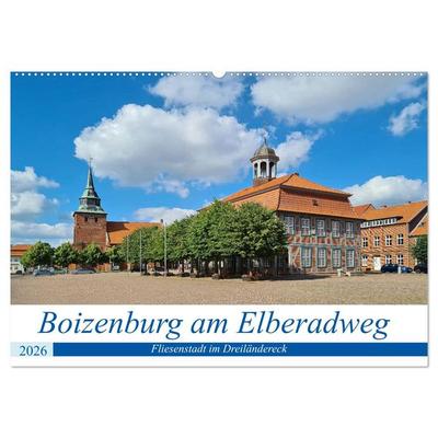 Boizenburg an der Elbe - Fliesenstadt im Dreiländereck (Wandkalender 2026 DIN A2 quer), CALVENDO Monatskalender