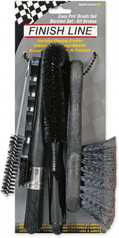FINISH LINE Kit spazzole  per pulizia bici EASY PRO