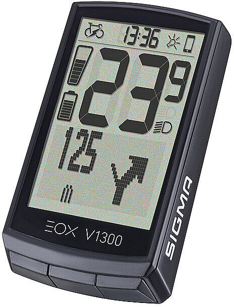 Sigma E-Bike Computer EOX VIEW 1300 schwarz B