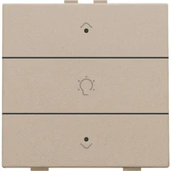 Niko Züblin 157-52043 Einfach Dimmersteuerung für Niko Home Control mit LEDs, champagne coat 15752043