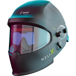 Optrel Schweißhelm Helix CLT, 1050.210, schwarz, Automatik, MIG, MAG, WIG & Plasma, Akku & Solar