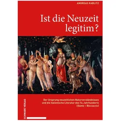Ist die Neuzeit legitim?, Fachbücher von Andreas Kablitz