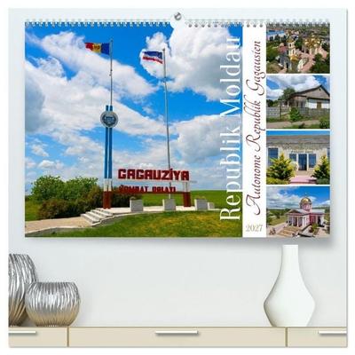 Autonome Republik Gagausien (hochwertiger Premium Wandkalender 2027 DIN A2 quer), Kunstdruck in Hochglanz