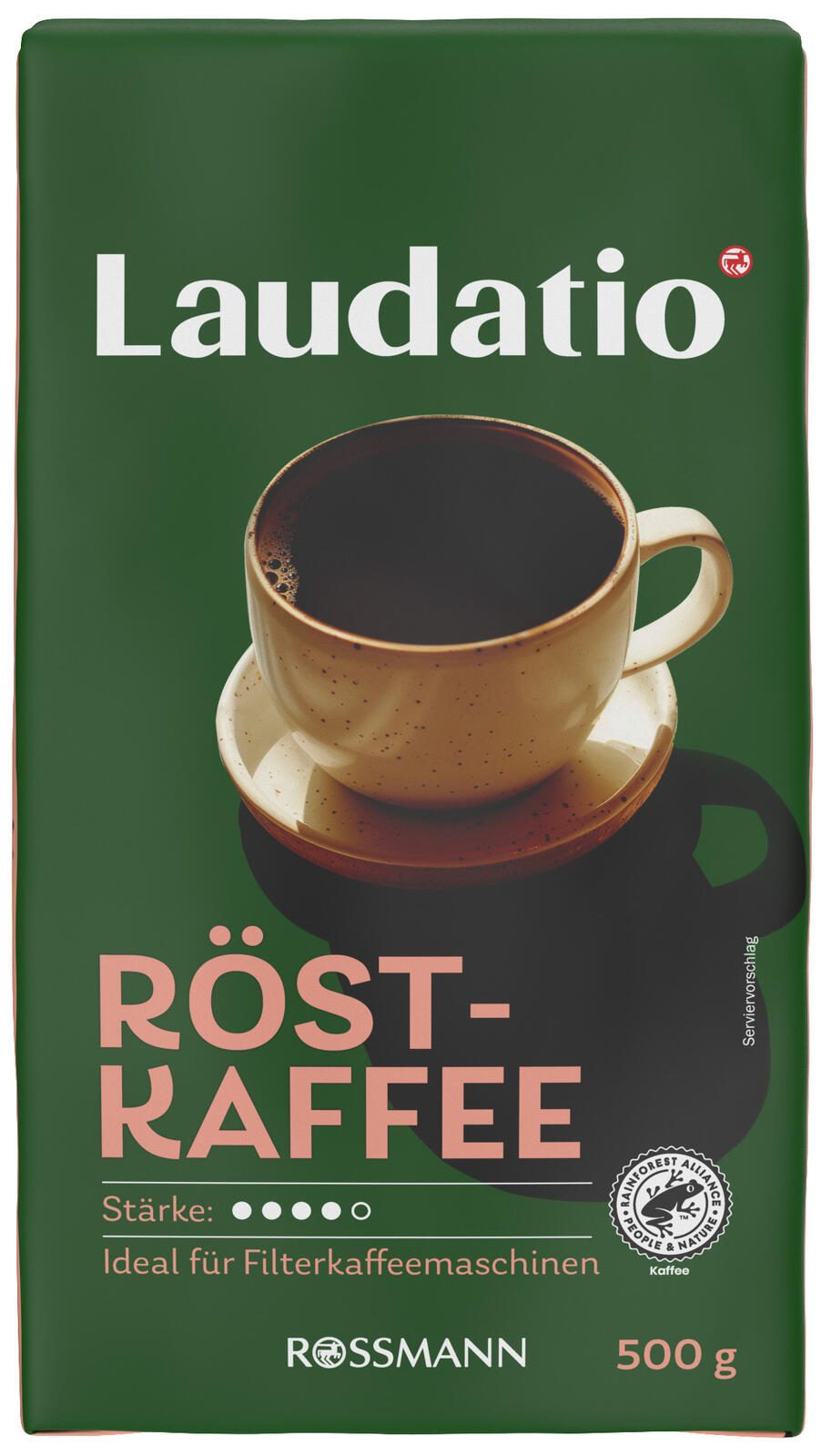 LAUDATIO Röstkaffee gemahlen 500,0 g 4068134079039