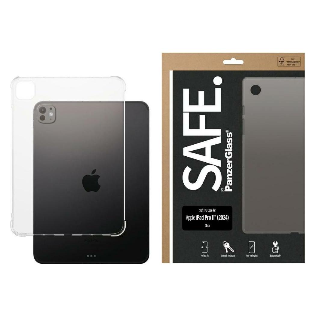 PanzerGlass SAFE by Case Apple iPad Pro 11- (2024) clear (Apple iPad Pro 11 2024) (SAFE95741)