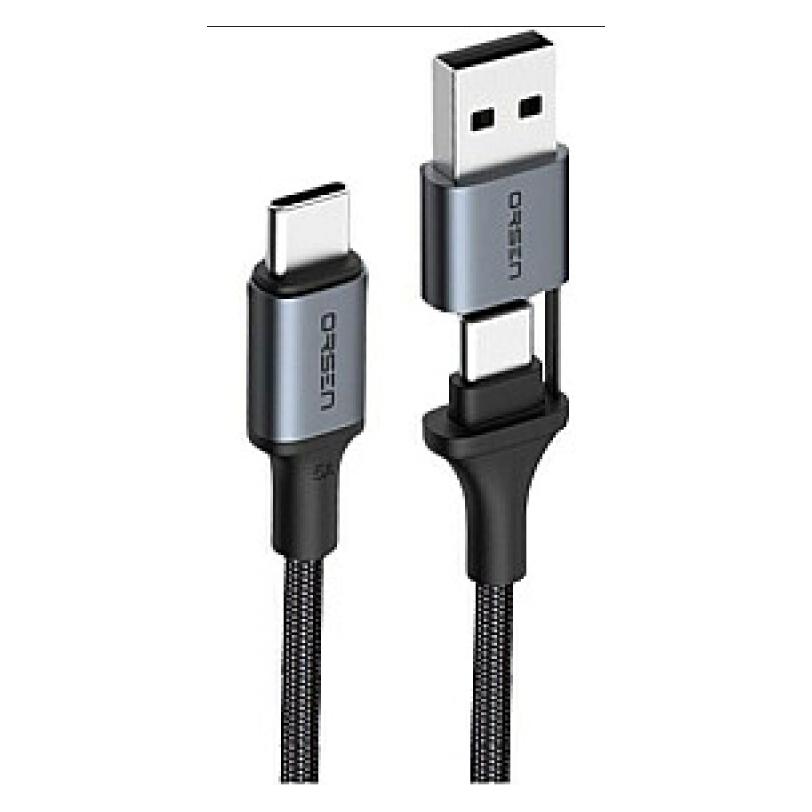Orsen S8 2-IN-1 USB and Type-C 5A 1.5m black (1.50 m) (37059787)