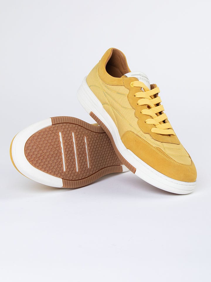 PAUL VESTERBRO Leder-Sneakers in Gelb - 41