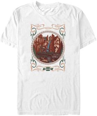 Men's Big & Tall Vintage Chevy Roadtrip by Mad Engine in White (Size 4XLT)