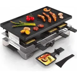 Zyliss Verso Raclette-Set für 8 Personen, Racletteofen