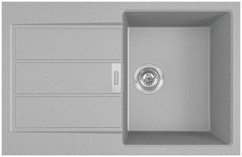 Franke SIRIUS 2 S2D 611-78 Evier tectonite, urban grey 143.0637.996