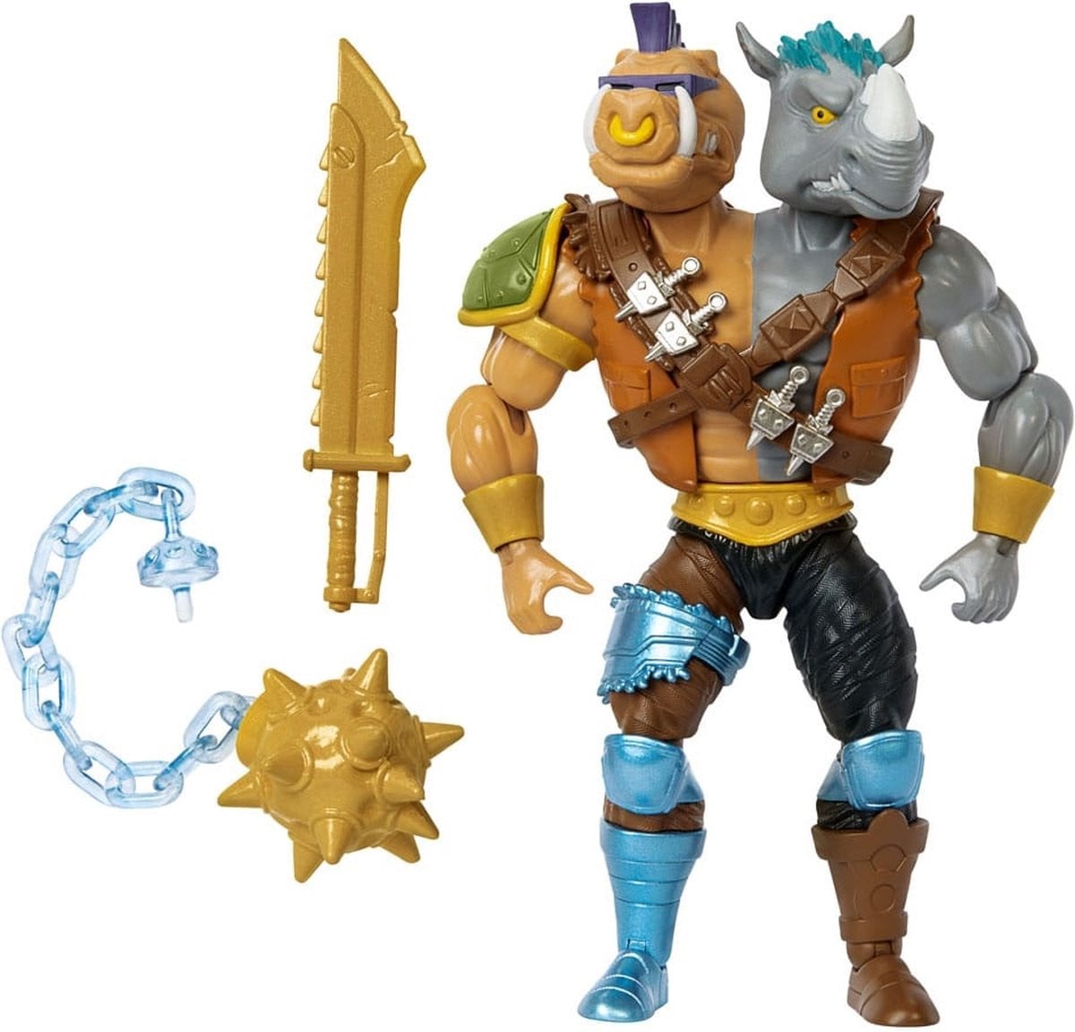 Mattel MOTU x TMNT Turtles of Grayskull Deluxe Action Figure Bopsteady 14 cm