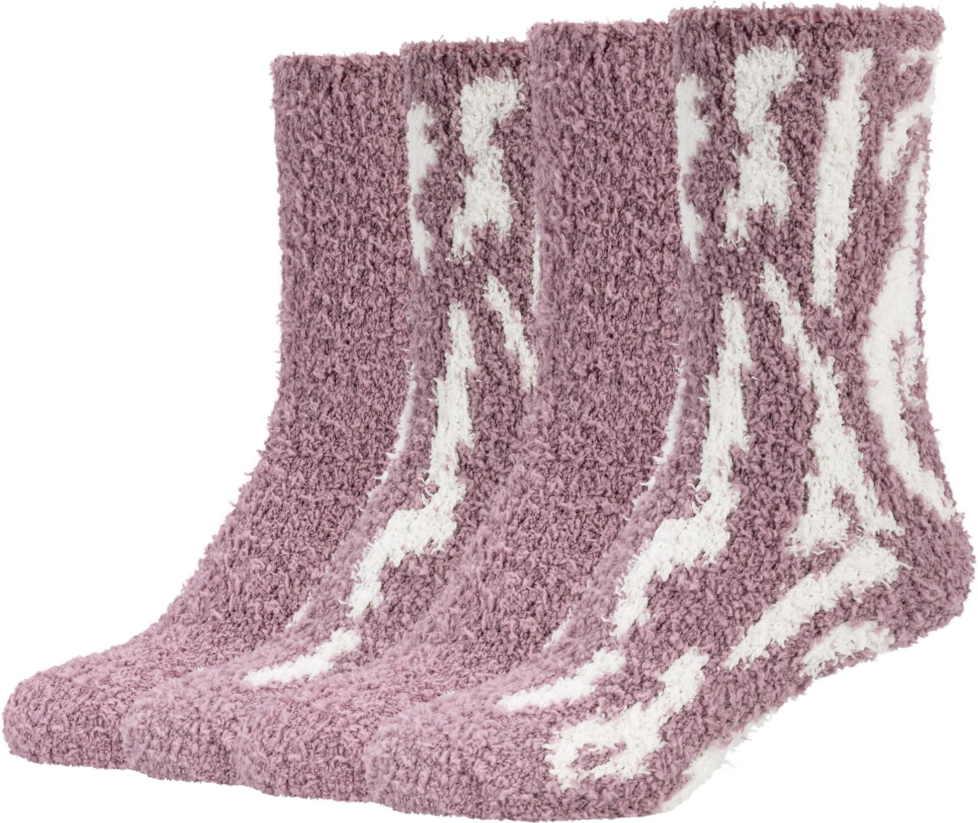 Socken TAMARIS, Damen, Gr. 39-42, Sockengrösse, rosa (toadstool), Obermaterial: 98% Polyester, 2% Elasthan, Socken Socken, im 4er-Pack, wärmend, mit weichen Zehenstreifen toadstool 39-42, Sockengrösse