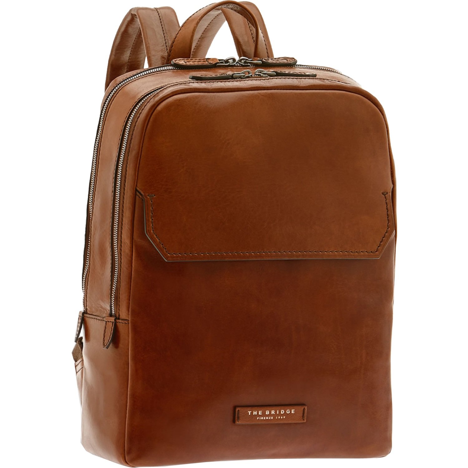 THE BRIDGE Williamsburg Backpack L Marrone