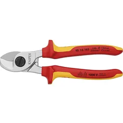 Kabelschere KNIPEX Länge: 165mm (verchromt, VDE, isoliert)