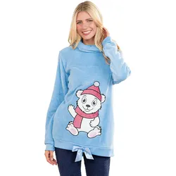 ElleNor Kuschel-Pullover für Damen