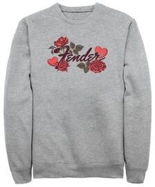 Men's Big & Tall Valentines Logo Hoodies & Sweatshirts by Mad Engine in Athletic Heather (Size LT)