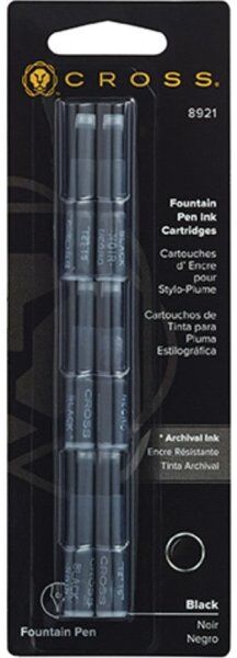Cross Refill   Fyldepen   Sort   6 Stk.